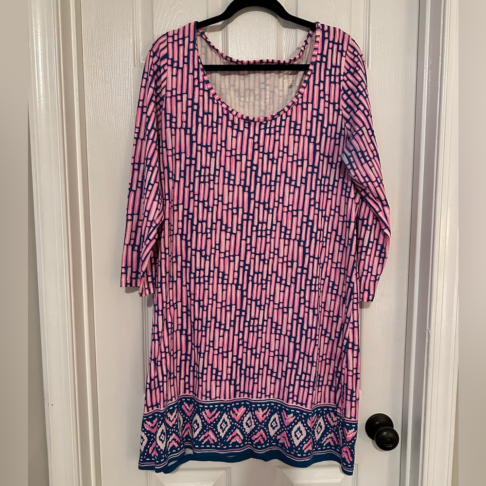 Lilly Pulitzer Mini Shift Dress Size XL